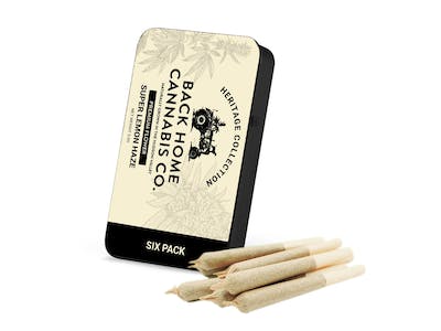 Back Home Cannabis Co. Super Lemon Haze | 6 Pack - Culture House NYC ...