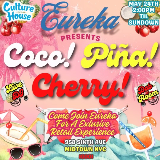 Eureka Presents Coco! Pina! Cherry!