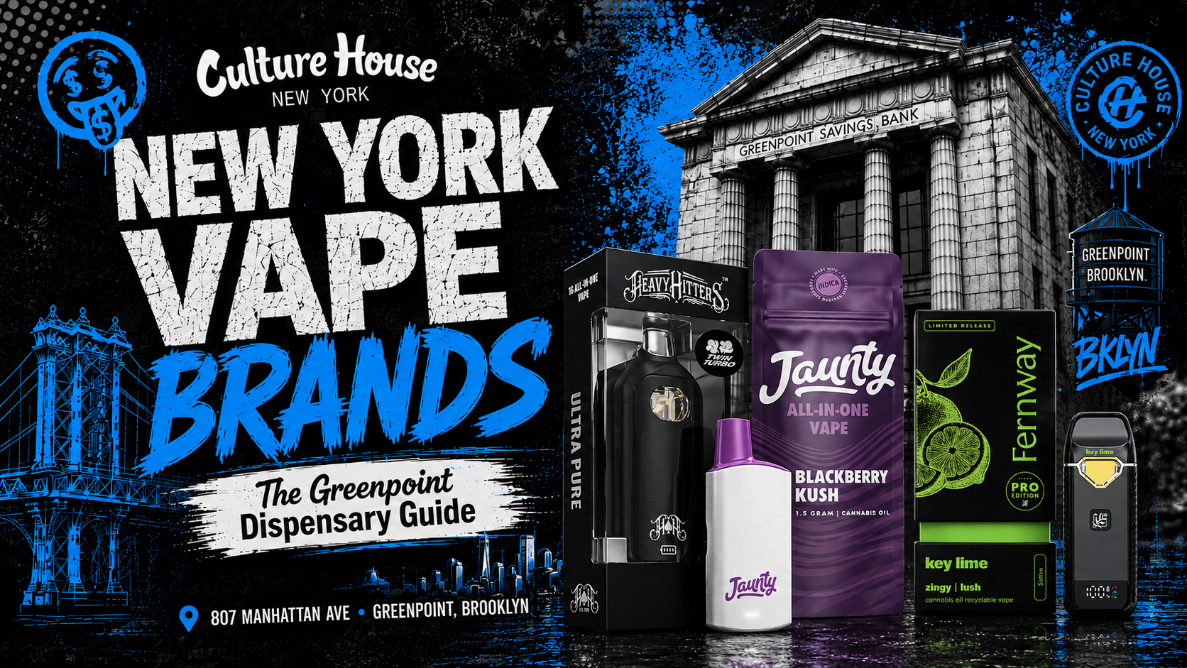 Your Greenpoint Dispensary Guide to New York Vape Brands