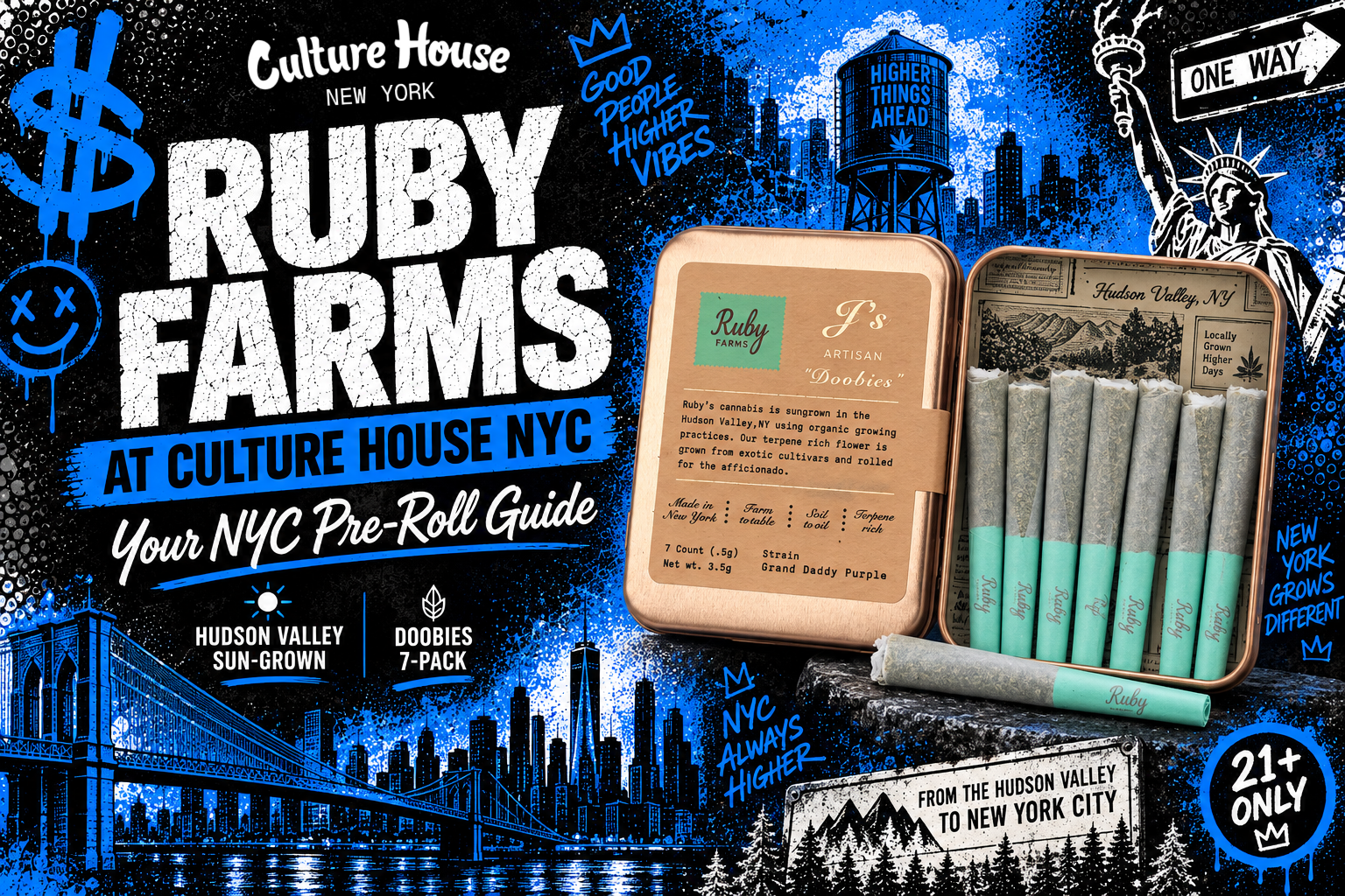 Ruby Farms Pre-Rolls at Culture House: An NYC Guide