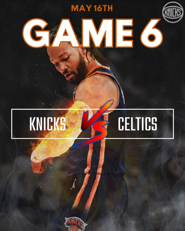 Game 6 is going down TONIGHT! 🔥🏀 Are the Knicks locking it in for the Eastern Conference Finals or what?! Drop your predictions below! ⬇️ And if you’re heading to the Garden, we’re right by MSG for all your pre/post-game needs! 💨
#culturehouse #newyork #ny #NYKnicks #Knicks #Game6 #EasternConference #midtown #manhattan #msg